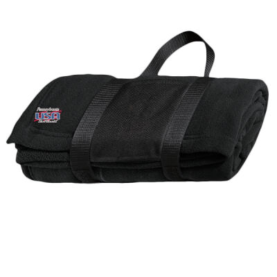 Port Authority Fleece Blanket with Carrying Strap Thumbnail