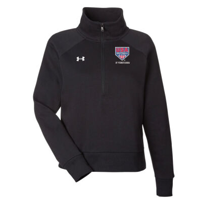 Under Armour Women's Rival Fleece Quarter-Zip Pullover Thumbnail